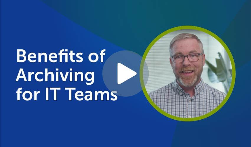 Learn how archiving legacy systems benefits IT teams.